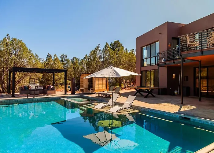New! 1 Acre West Estate Game Stunning View Direct Trail Access! Villa Sedona